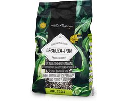 LECHUZA-PON 30 liter - Hoogwaardig, mineraal plantensubstraat - Voorbemest voor 6 tot 8 maanden - ALTIJD BETER DAN AARDE!