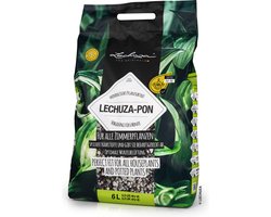 LECHUZA-PON 6 liter - Hoogwaardig, mineraal plantensubstraat - ALTIJD BETER DAN AARDE!
