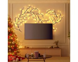 LED-armatuur met USB 8-functionaliteit, decoratieve wandverlichting, geschikt geschikt voor slaapkamers, woonkamers en buitengebruik (standaard armatuur).