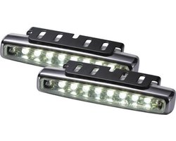 LED Auto Dagrijverlichting Universeel – Dagrijverlichting – Day Time Running Lights – Waterdichte LED DRL universeel auto – Dagrijlampen Automatische overschakeling – Zichtbaar overdag - 12V – Waterproof