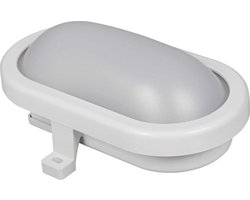 LED badkamer verlichting - IP65 waterbestendig - Ovaal model, 170x92x70mm - 3000K - 450lm - 6W/230V