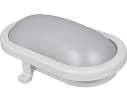 LED badkamer verlichting - IP65 waterbestendig - Ovaal model, 216x118x79mm - 3000K - 960lm - 12W/230V
