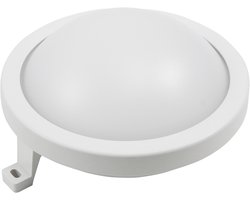 LED badkamer verlichting - Plafondlamp IP65 waterbestendig -Wandlamp Rond model, Ø150x79mm - 4000K - 450lm - 6W - Wit