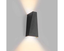 LED-binnenwandlamp Decoratieve lamp Modern creatief origineel verlichtingsontwerp Aluminium verlichting voor slaapkamer, huis, gang, woonkamer, warm wit