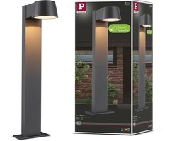 LED-bolderlamp Capea insectvriendelijk IP44 500 mm 2200K 6W 450lm 230V 98° Antraciet Aluminium