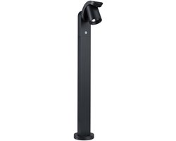 LED-bolderlamp Cuff Schemergestuurde bewegingsmelder (IR) IP44 782 mm 3000K 10W 700lm 230V 70° Antraciet Aluminium