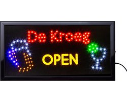Led bord - De kroeg - Led borden - Led sign - Light box - 50 x 25cm - Bar decoratie - Led decoratie - LED - Uniek - Verlichting - Led verlichting - Cave & Garden