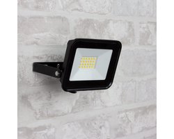 LED bouwlamp - Zwart - 20W - 1600 lumen - Met beugel