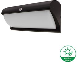 LED Bulkhead - Buitenlamp - Wandlamp - 12 watt - met daglichtsensor 4000K