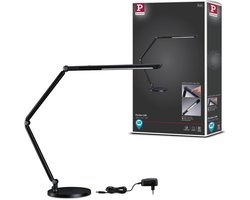 LED-bureaulamp 3-Step-Dim FlexBar White Switch 700lm 9,5W Zwart