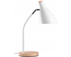 LED bureaulamp - E27 fitting - Wit