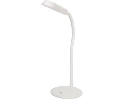 LED Bureaulamp Wit - Dimbaar - Snoerloos - Oplaadbaar - USB-C - Kantelbaar - Verstelbaar - Tafellamp - Warmwit