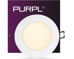 LED Downlight | 3000K Warm Wit | 6W | ø120 mm | Rond | Inbouw