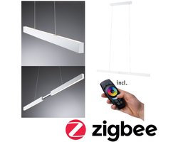 LED-hanglamp Smart Home Zigbee 3.0 Aptare 2700K dimbaar 1800lm / 1800lm 2x18W Wit mat