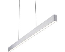 LED-hanglamp Smart Home Zigbee 3.0 Aptare 2700K dimbaar 2050lm / 2050lm 2x18W Alu geborsteld