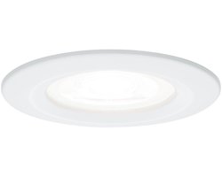 LED-inbouwlamp Nova star IP44 rond 78mm GU10 6,5W 470lm 230V 4000K Wit mat