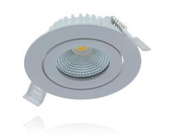 LED inbouwspot - dimbare 5W - 1 stuk - warm wit licht met IP44 waterbestendig
