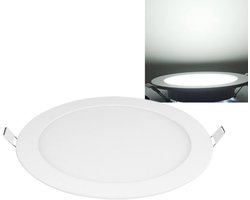 LED Inbouwspot Ronde Ultra Dun Plafondlamp – IP44 Waterdicht – Energiezuinige Verlichting – Gelijkmatige Lichtverdeling – 6000K-6500K Wit Licht – 9W – 1 Stuk