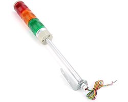 LED Industrieel Waarschuwingslamp Zuil Torenlamp Alarmflits Constant Licht - 220V - Waarschuwingssignaal