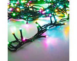 LED Kerstverlichting – 3 m – 40 LED – Soft Multicolour – 8 Functies - Timer - Binnen/Buiten