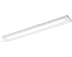 LED Keukenkast Verlichting - Torna Alyna - 7W - Koppelbaar - Warm Wit 3000K - Rechthoek - Mat Wit
