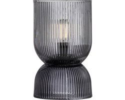 LED lamp glas ø12x19cm grijs