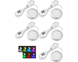 LED Lamp Kit - Verlichtingsset - 3D Printer Verlichten - Instelbare RGB Kleuren - 5 stuks - Wit