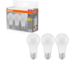 Led Lamp - Klassieke peer - Sfeervol wonen - Energiezuinig - 3 stuks - Warm wit