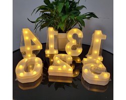 LED Letter Lamp - Verlichte Letter - Decoratie Creëren - 26 Alfabet Opties - 22 x 18 x 4 cm