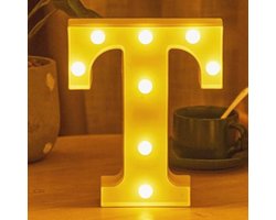 Led-letterlamp 3D met verlichting - Decoratieve nachtlamp voor feesten, bruiloften en speciale gelegenheden