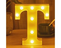 Led-letterlamp 3D met verlichting - Decoratieve nachtlamp voor feesten, bruiloften en speciale gelegenheden