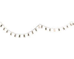 LED Letterslinger - Letter Slinger Banner - Met 20 Lightbox Ledlampjes - Inclusief 90 Letters, Cijfers En Symbolen - 1.90 meter