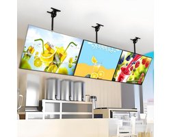 Led Lichtbak Menu - Digitaal Display - Reclame Tonen - Snel Menu Updates - Ultraslank Design - Zwart