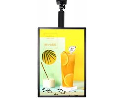 LED Lichtbak - Menu Display - Reclame Tonen - Klikframe - 60x120 cm - Zwart
