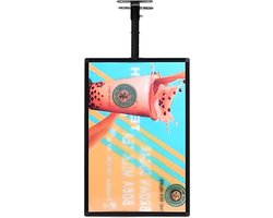 LED Lichtbak - Menu Display - Zaken Presenteren - Ultra Slim Snap Frame - 50x70cm - Zilver