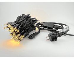 LED Lichtsnoer - Verlichtingssnoer Decoratie - Buiten Verlichten - Uitbreidbaar Professioneel Systeem - 10 Meter - Warmwit