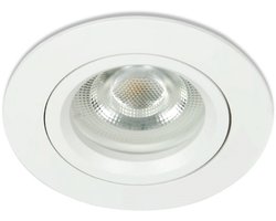 LED Mini inbouwspot Jim -Rond Wit -Extra Warm Wit -Niet Dimbaar -3.4W -Integral LED