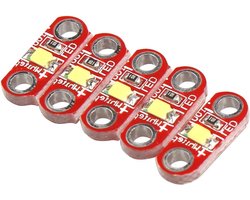 LED Module - Diodes LilyPad - Elektronica Projecten - Mini Patch Design - 5 stuks - Wit