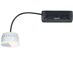 LED-module inbouwlamp RGBW Coin 50 mm Coin 6W 500lm 230V dimbaar 2200 - 6500K Satijn