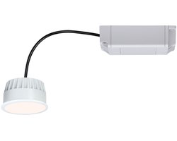 LED-module inbouwlamp Smart Home Zigbee 3.0 Warm wit Coin Set van 1 rond 51 mm Coin 6W 470lm 230V dimbaar 2700K Satijn