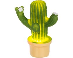 LED Mood lamp Cactus - Sfeerlamp 8 x 12 cm - Gezellige Decoratie