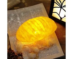 LED nacht licht analoge 3D licht grappig licht slaapkamer bed batterij licht home deco grappige verlichting brood licht - Europees brood