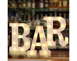 LED Neon Sign Bar - Letterlamp - Hoogwaardige ABS kunststof - Perfecte wanddecoratie voor je pub - m-winkel