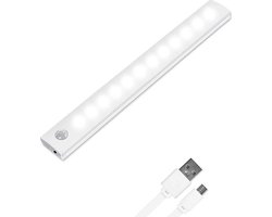 LED onderkast verlichting - USB oplaadbaar - PIR sensor - 50cm