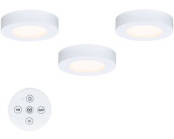 LED-onderkastverlichting Batuno 3x2,1W 70mm 3x180lm 230/24V Wit