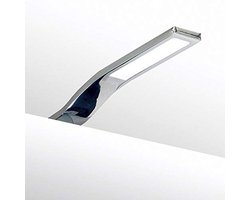 Led-opbouwlamp voor meubels en verlichting, set van 4 met neutraal wit licht, verchroomde afwerking