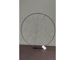 Led ornament, Ornament met verlichting, Zwart web met led