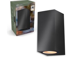 LED outdoor - muurlamp SanFrancisco - 2xGU10 IP54 - Antraciet