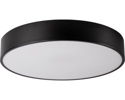 LED Plafond Lamp 24W 3200Lm 2700-6500K IP20 RA80 ZWART incl. afstandsbediening