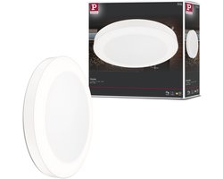 LED-plafondlamp Circula schemersensor Schemergestuurde bewegingsmelder (IR) zeewater bestendig IP44 rond 320mm 3000K 14W 880lm 230V Wit Kunststof